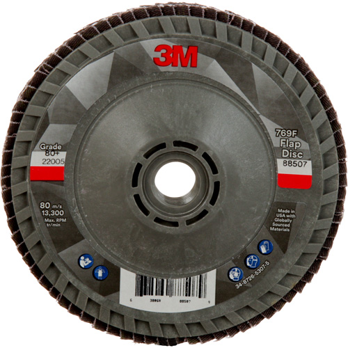 Disque &agrave; lamelles &agrave; changement rapide 769F, 4-1/2" x 5/8"-11, Type 29, Grain 80+, C&eacute;ramique EastCoast Offshore Supplies