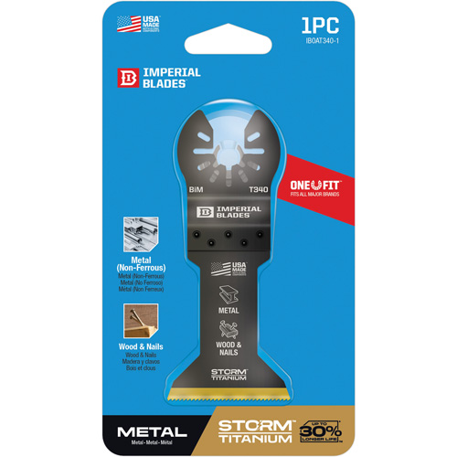 Lame en titane pour le m&eacute;tal Storm One Fit EastCoast Offshore Supplies