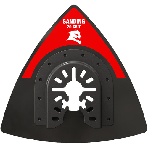 Plaque de ponçage oscillante &agrave; grain 20 de taille universelle 3-1/2" EastCoast Offshore Supplies