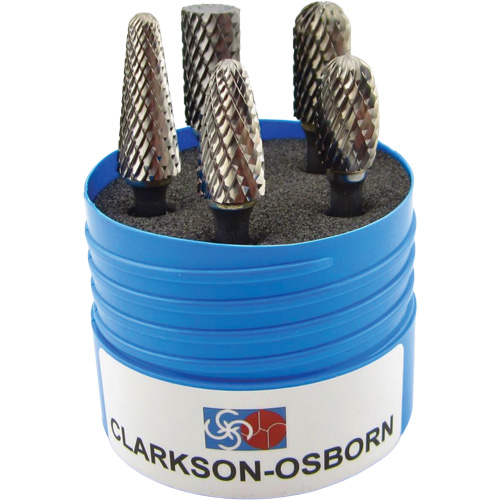 Jeu de fraises en carbure &agrave; coupe agressive, 5 morcea EastCoast Offshore Supplies