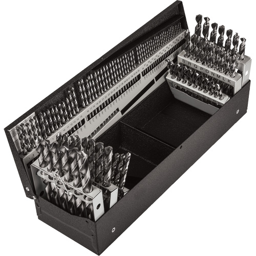 Jobber Length Combination Drill Bit Set, 114 Pieces, High Speed Steel EastCoast Offshore Supplies