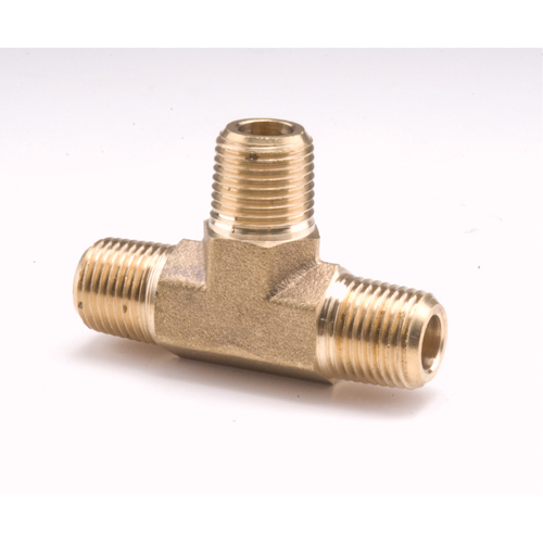 Male Pipe Tees, Brass, 1/2" EastCoast Offshore Supplies