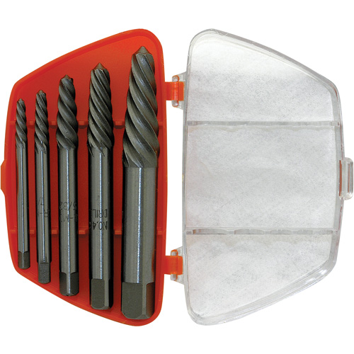 ISE-5 5-Piece Spiral Extractor Set, Chrome Molybdenum EastCoast Offshore Supplies