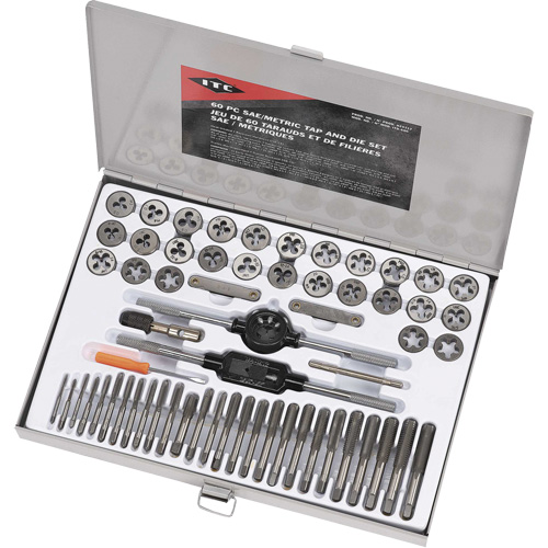 ITD-60C SAE/Metric Alloy Tap & Die Set, 60 Pieces EastCoast Offshore Supplies