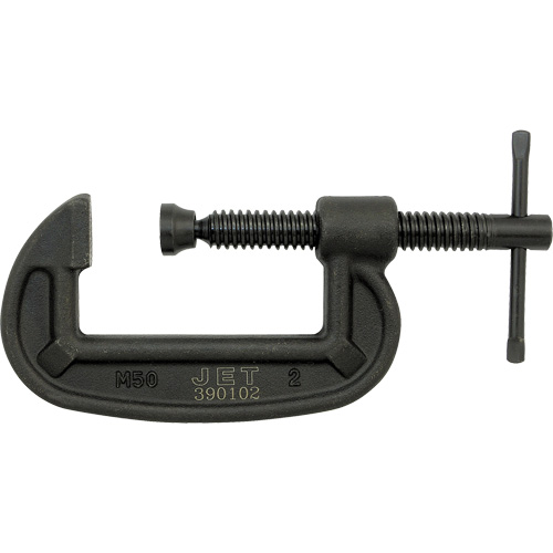 Heavy-Duty C-Clamp, 2" (50.8 mm) Capacity, 1" (25.4 mm) Throat Depth EastCoast Offshore Supplies