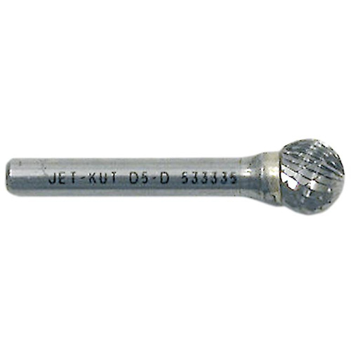 Ball Shape Bur, 3/8" Dia., 1/4" Shank, 5/16" Depth of Cut EastCoast Offshore Supplies