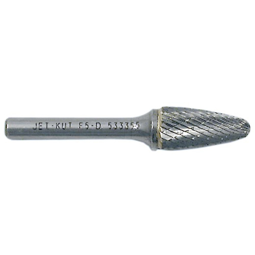 Tree Shape Bur with Radius End, 3/8" Dia., 1/4" Shank, 3/4" Depth of Cut EastCoast Offshore Supplies