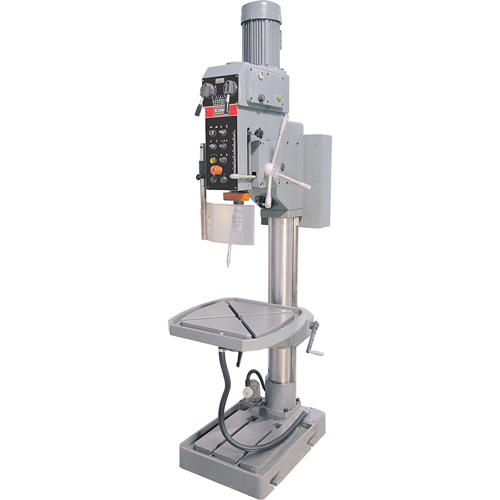 Variable Speed Gearhead Drill Presses, 5/8" Chuck, 2 Speed(s), 22" W x 22" L, #4 Morse EastCoast Offshore Supplies