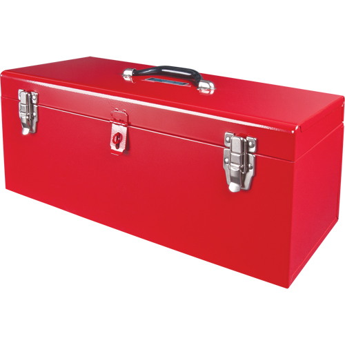 ATB100 Portable Tool Box with Metal Tool Tray, 8-3/4" D x 21" W x 9" H, Red EastCoast Offshore Supplies