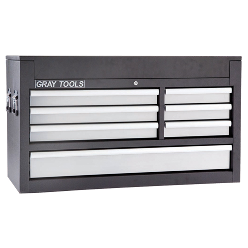 Top Chest - 7 Drawers, 41-1/2" W, 7 Drawers, Black EastCoast Offshore Supplies