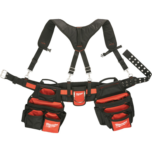 Contractor Work Belt With  Suspension Rig, Nylon, Black EastCoast Offshore Supplies