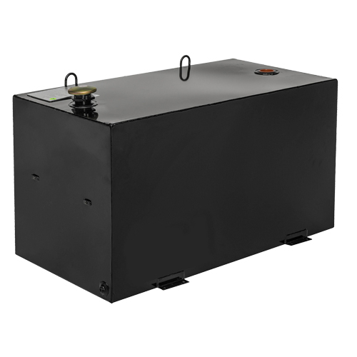 Steel Fuel Transfer Tank, Steel, 100 Gal. Capacity, Black EastCoast Offshore Supplies