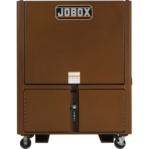 Field Office Jobsite Box, 33" W x 63" D x 80" H, Steel, Red EastCoast Offshore Supplies