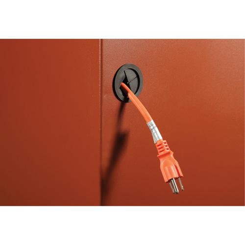 Field Office Jobsite Box, 33" W x 63" D x 80" H, Steel, Red EastCoast Offshore Supplies