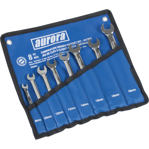 Fixed Head Wrench Set, Combination, 8 Pieces, Metric EastCoast Offshore Supplies