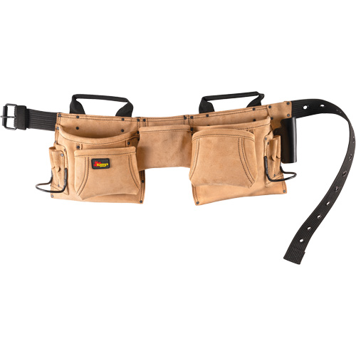 Constructor's Tool Belt, Leather, Tan EastCoast Offshore Supplies