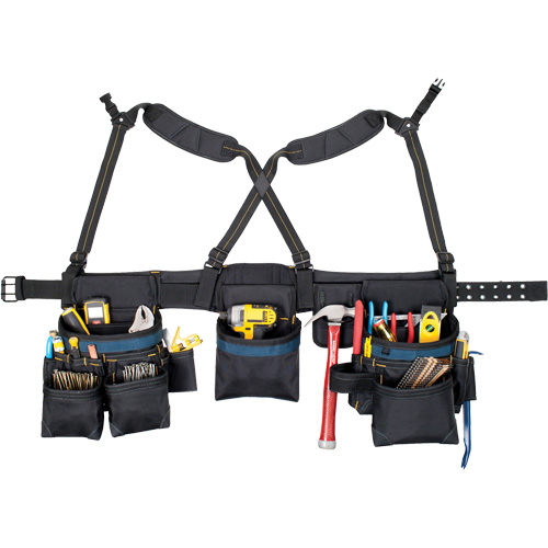 Carpenter's Tool Belt, Polyester, Black EastCoast Offshore Supplies