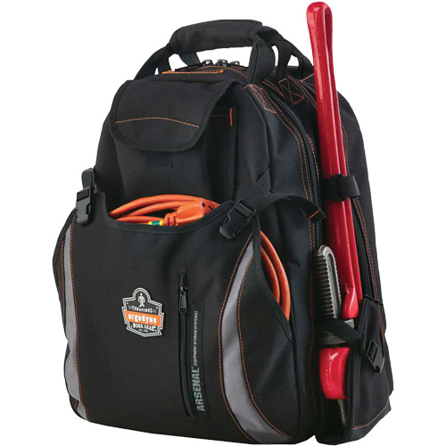 Sac &agrave; dos pour outils 5843 Arsenal, 13-1/2" lo x 8-1/2" la, Noir, Polyester EastCoast Offshore Supplies