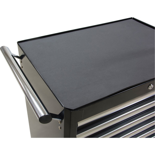 Chariot &agrave; outils industriel, 7 tiroirs, 27" la x 18-3/4" p x 39" h, Noir EastCoast Offshore Supplies