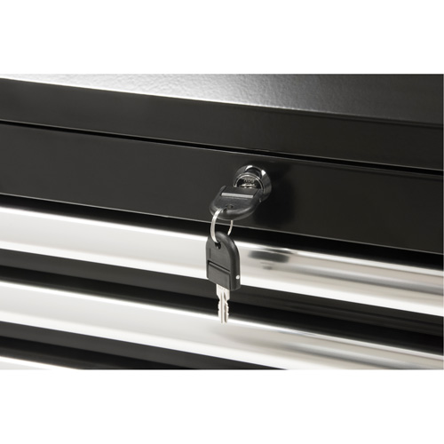 Coffre &agrave; outils industriel, 26" la, 4 tiroirs, Noir EastCoast Offshore Supplies