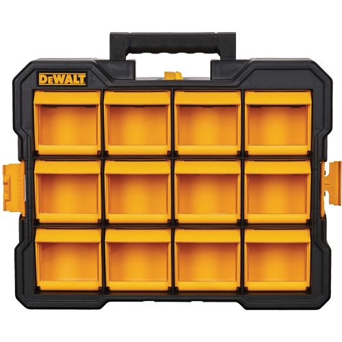 Organisateur Flip-Bin, 3-7/8" la x 17-3/4" p x 13-7/8" h, Noir/Jaune EastCoast Offshore Supplies