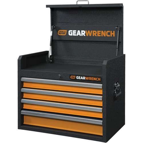 Coffre &agrave; outils de s&eacute;rie GSX, 26" la, 4 tiroirs, Noir/Orange EastCoast Offshore Supplies