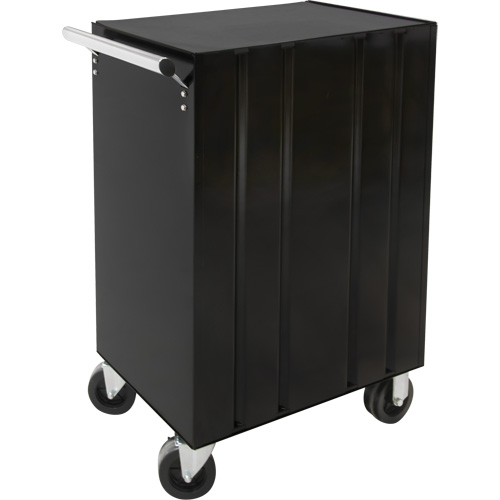 Chariot &agrave; outils industriel, 3 tiroirs, 29-4/5" la x 21-1/5" p x 38-4/5" h, Noir EastCoast Offshore Supplies
