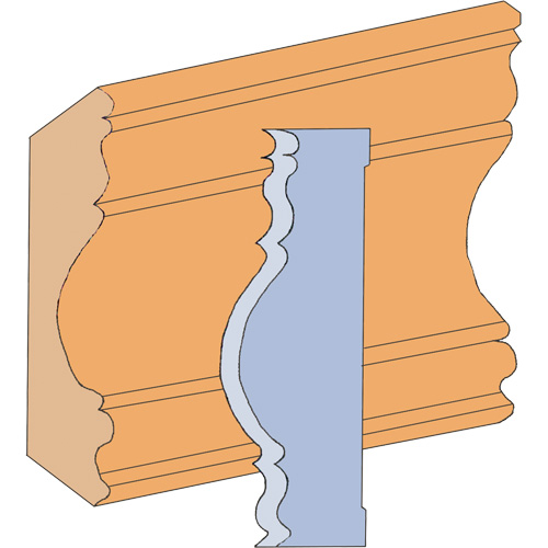 Large Cove Moulding Cutter Set EastCoast Offshore Supplies