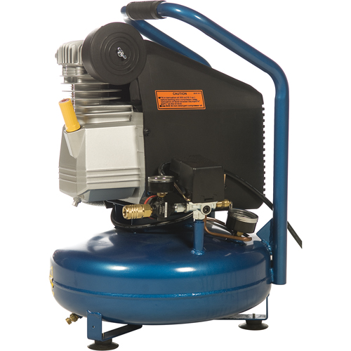 Portable Contractor Series Compressors - Oil Lube, Direct Drive, Electric, 3.3 Gal. (4 US Gal), 125 PSI, 115/1 V EastCoast Offshore Supplies