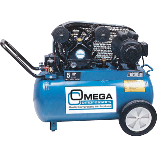 Compresseurs d'air s&eacute;rie professionnelle, &eacute;lectrique, 16,6 gal. (20 gal. US), 135 PSI, 115/1 V EastCoast Offshore Supplies