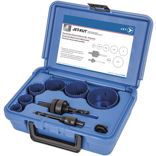Premium Electrician's Holesaw Kit, 8 Pieces EastCoast Offshore Supplies