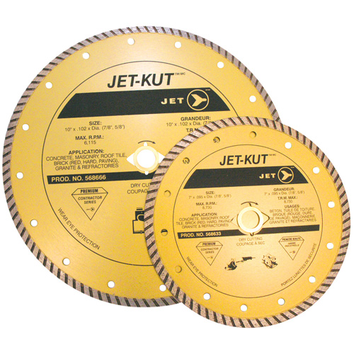 Lame diamant Turbo de premi&egrave;re qualit&eacute; JET-KUT EastCoast Offshore Supplies
