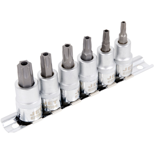 SS386TB Tamperproof Bit Socket Set, Torx&reg; Tamper, 3/8" Drive, 6 Pcs EastCoast Offshore Supplies