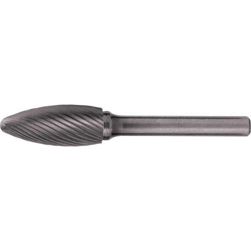 Solid Carbide Burrs - Flame Shaped, 1/8" Shank EastCoast Offshore Supplies