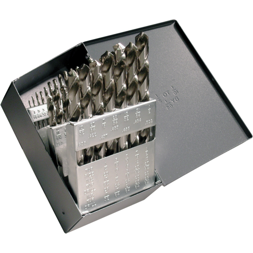 Jeux de forets, 29 morceaux, Acier rapide EastCoast Offshore Supplies