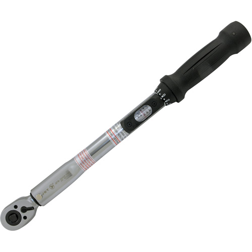 Heavy-Duty Slim Head Torque Wrench, Click, 3/8" Square Drive, 10 - 80 ft-lbs. EastCoast Offshore Supplies