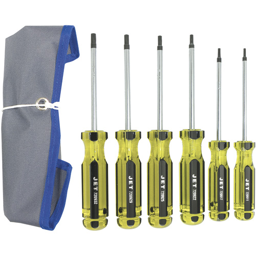 Jeu de tournevis &agrave; manche g&eacute;ante TORX JHTSS-6, 6 EastCoast Offshore Supplies