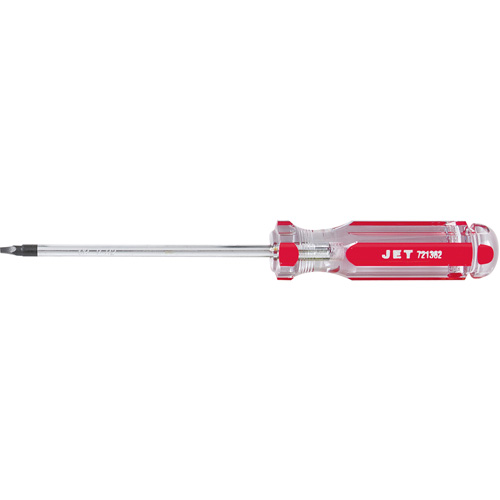 Square Jumbo Handle Screwdriver, #2 Tip, Round, 5" L, Plastic Handle EastCoast Offshore Supplies