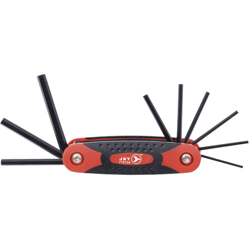 JFHK-9 Folding Hex Key Set, 9 Pcs., Imperial EastCoast Offshore Supplies