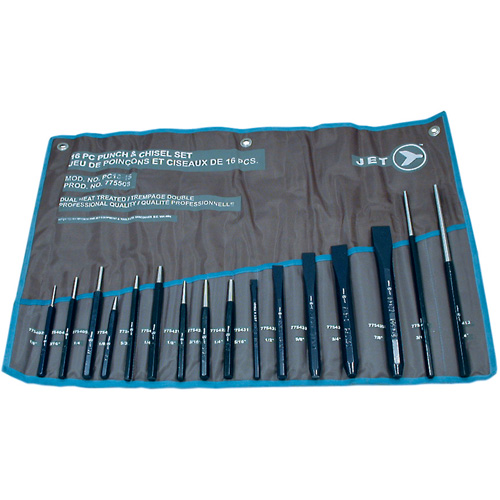 Jeu de poinçons et ciseaux PC16-1S, 16 morcea EastCoast Offshore Supplies