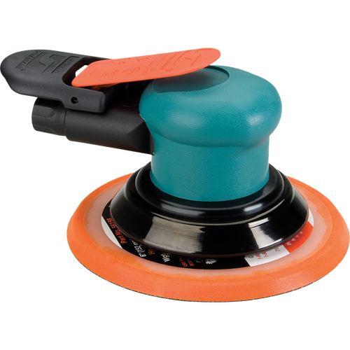 Ponceuses &agrave; orbite al&eacute;atoire 6" sans aspirateur Dynorbital-Spirit, Dia 6", Entr&eacute;e 1/4" NPT, 12 000 Tr/min EastCoast Offshore Supplies