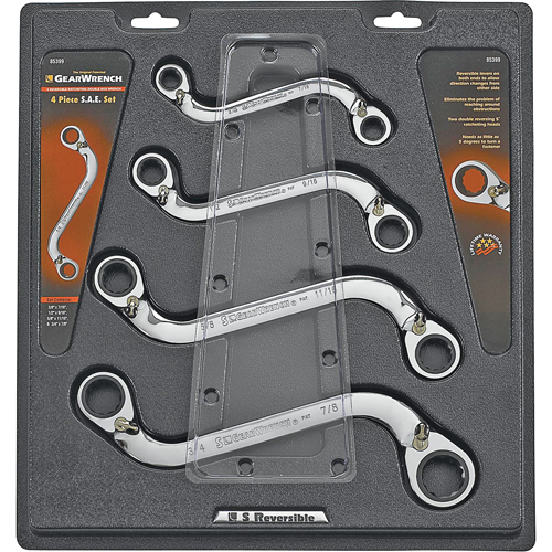 "S" Reversible Wrench Set - 4 Pieces EastCoast Offshore Supplies