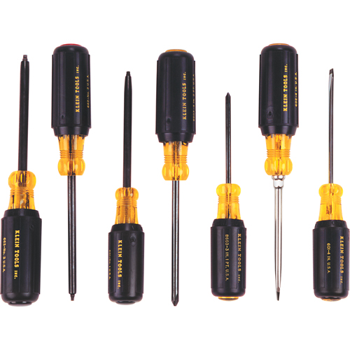 Canadian Basic Cushion-Grip Screwdriver Set, 7 Pcs. EastCoast Offshore Supplies