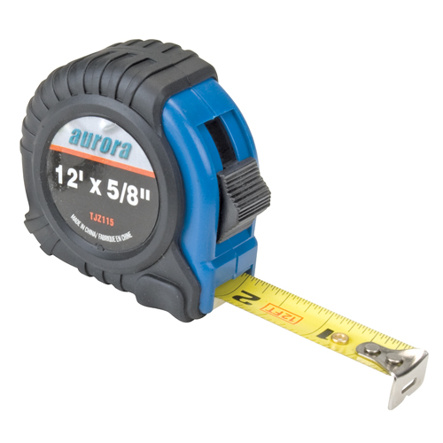 Ruban &agrave; mesurer, 5/8" x 12', Marques de goujon po/pi EastCoast Offshore Supplies