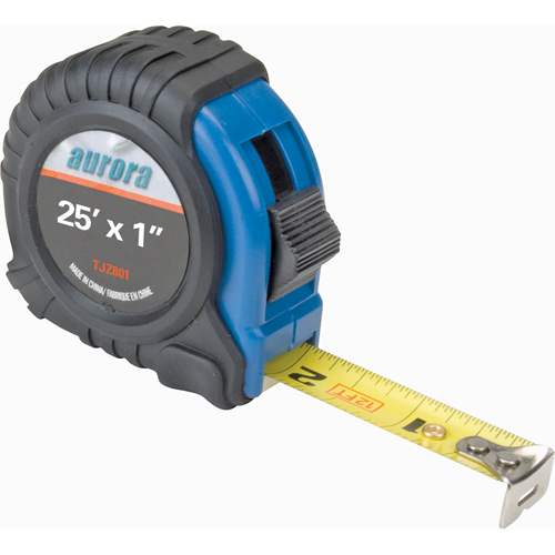 Ruban &agrave; mesurer, 1" x 25', Marques de goujon po/pi EastCoast Offshore Supplies