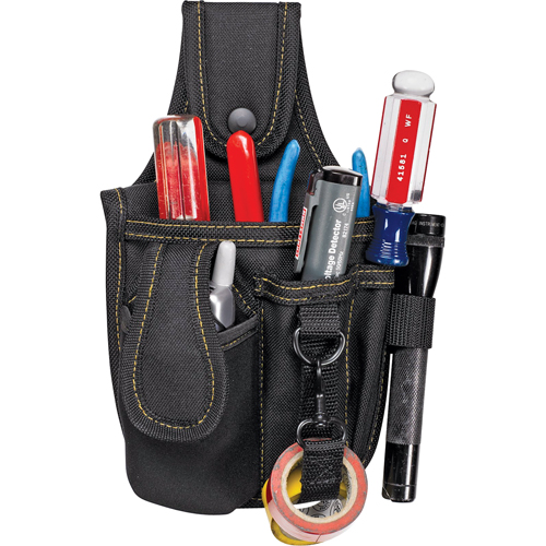 &eacute;tuis &agrave; plusieurs pochettes pour outils & t&eacute;l&eacute;phone cellulaire, Porte-outil multiple, Polyester, 4 Poches EastCoast Offshore Supplies