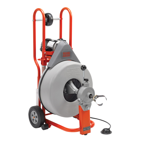 Nettoyant de drain K-750 pour machine &agrave; baril, &eacute;lectrique, 3/4" x 100' EastCoast Offshore Supplies