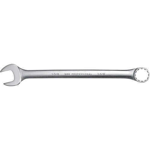 Combination Wrench, 12 Point, 1-3/8", Satin Finish EastCoast Offshore Supplies