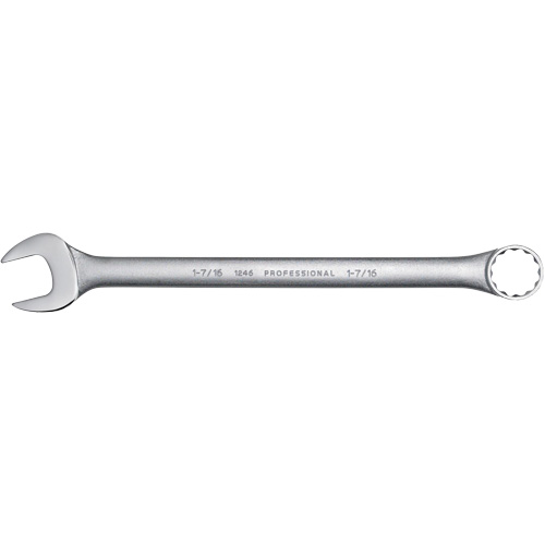 Combination Wrench, 12 Point, 1-7/16", Satin Finish EastCoast Offshore Supplies