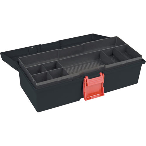 Heavy-Duty Tool Box, 15" W x 7" D x 5-1/2" H, Black EastCoast Offshore Supplies